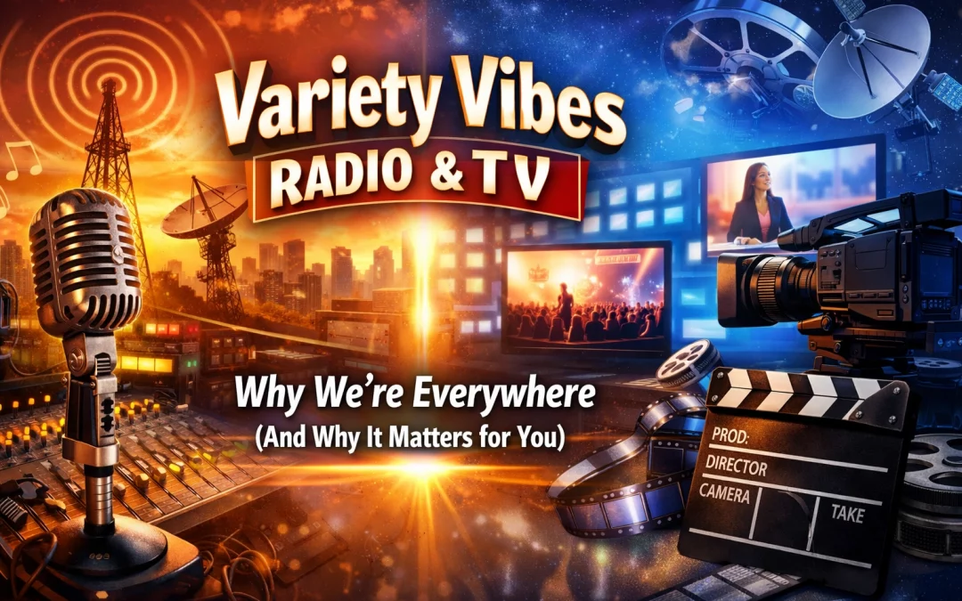 Variety Vibes Radio & TV: Why We’re Everywhere (And Why It Matters for You)