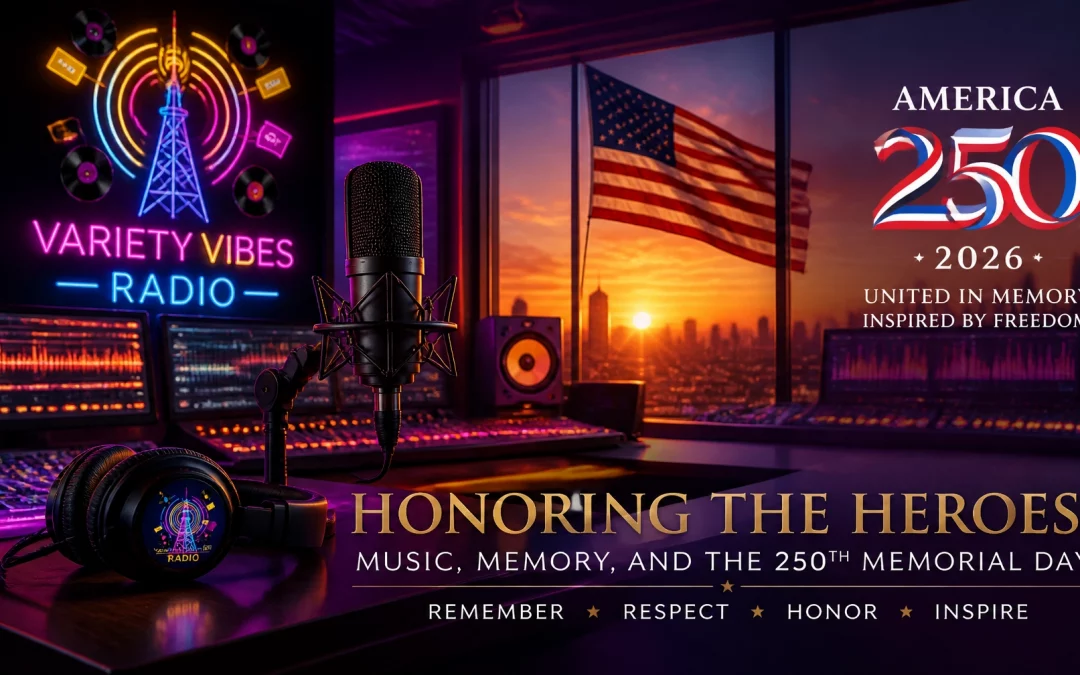 Honoring the Heroes: Music, Memory, and the 250th Memorial Day at Variety Vibes Radio